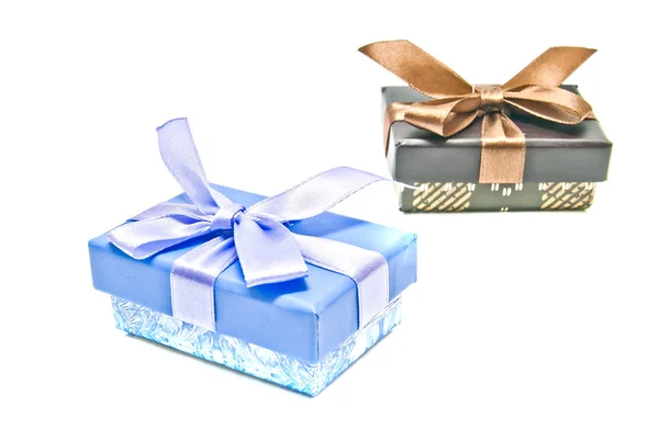 Pair of gift boxes — Stock Photo, Image
