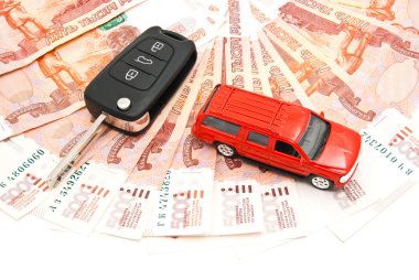 kırmızı araba, anahtarları ve beyaz ile ilgili notlar