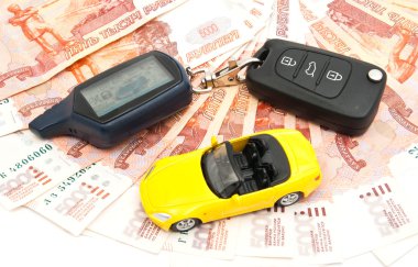 sarı araba, anahtarları ve beyaz ile ilgili notlar