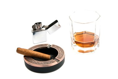 puro tablası ve alkol