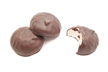 bazı zephyr ile birlikte beyaz çikolata