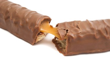 çikolata karamel beyaz ile