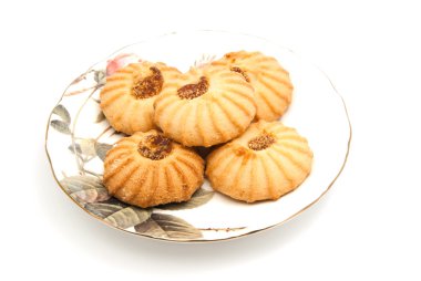 kurabiye plaka üzerinde 