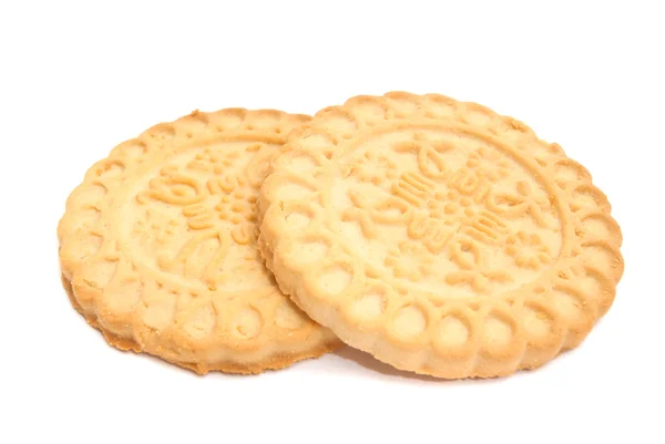 Dos sabrosas galletas frescas — Foto de Stock