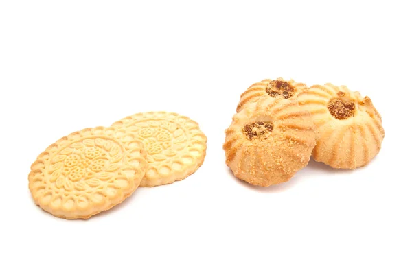 Variété de délicieux biscuits — Photo