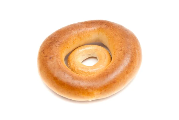 Twee verschillende smakelijke bagels — Stockfoto