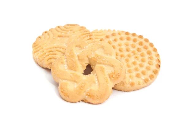 Quatro biscoitos saborosos — Fotografia de Stock