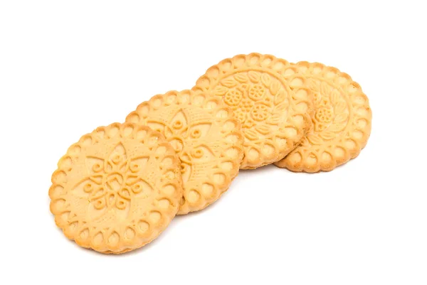 Vier smakelijke cookies — Stockfoto