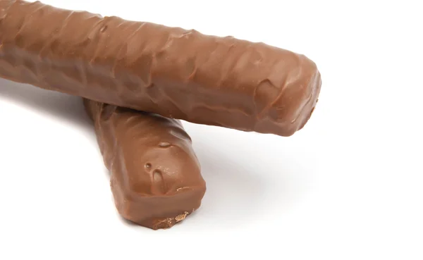 Dvojice čokoládové tyčinky — Stock fotografie