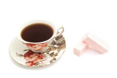 tatlı hamur ve çay