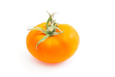 beyaz üzerine kırmızı taze domates