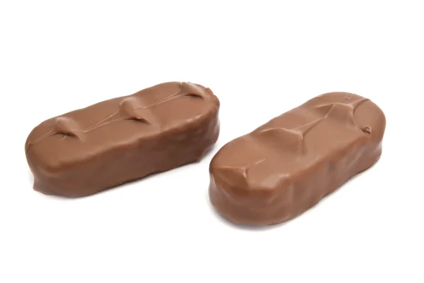 Deliciosas barras de chocolate — Fotografia de Stock