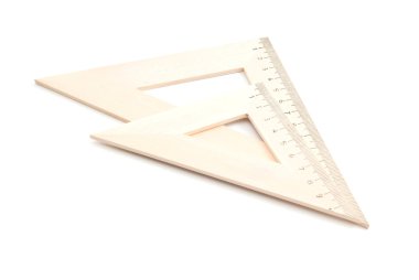 ahşap cetvel çifti