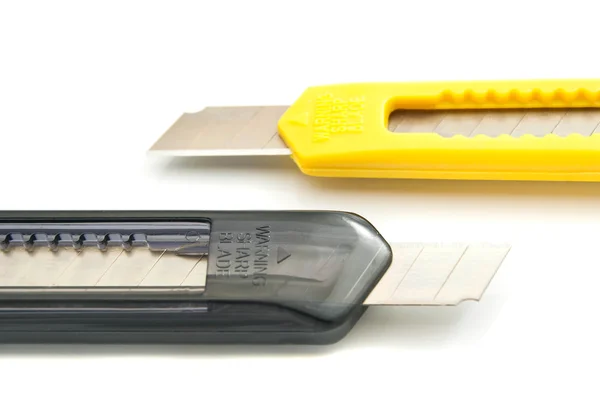 Farklı ileti örneği bıçaklar — Stok fotoğraf
