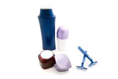 deodorant, Usturalar ve beyaz şampuanı
