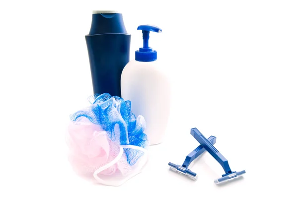 duş jeli, mavi jilet ve WISP