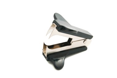 beyaz üzerine siyah zımba sökücü