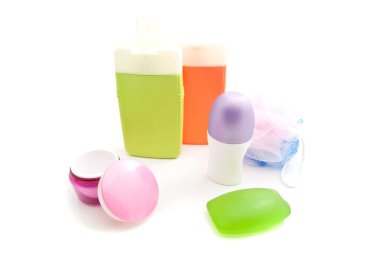 şampuan ve diğer tuvalet 