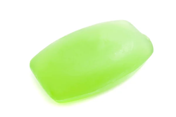 Pedaço de sabão verde — Fotografia de Stock