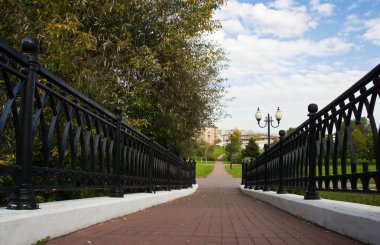 yeşil park Köprüsü'nden görüntülemek