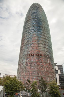 Gökdelen Agbar Kulesi (Torre Agbar) Barcelona İspanya 