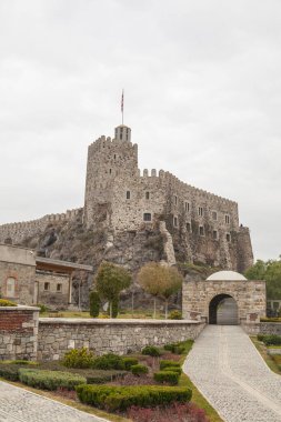  Akhaltsikhe, Georgia 'daki ünlü Rabat ya da Rabati şatosunun manzarası