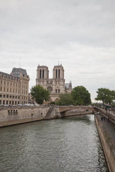 Katedrála notre dame Paris — Stock fotografie