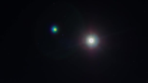 nuages de lune timelapse nuit 