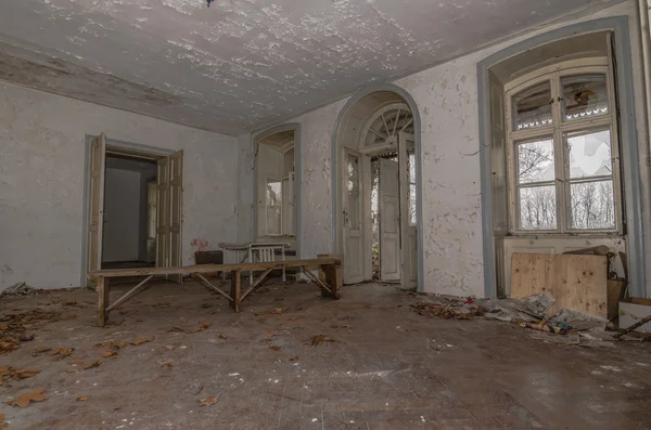 Elhagyott régi szoba — Stock Fotó