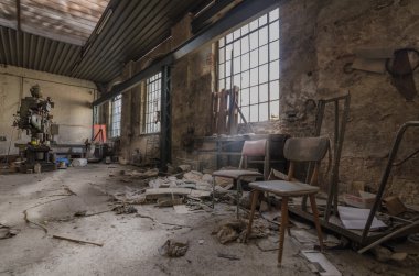 eski fabrika salonları