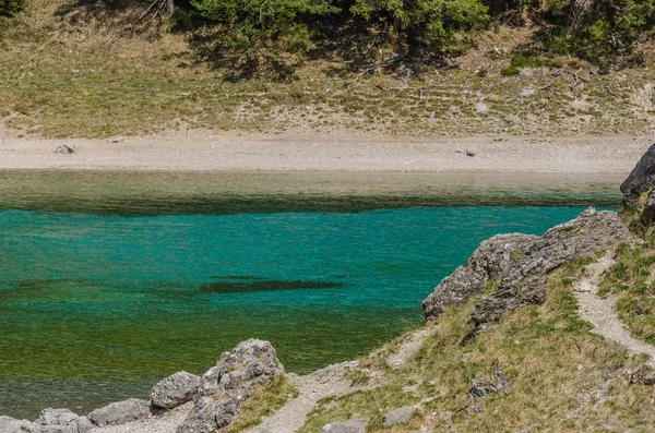 Gröna klara sjö — Stockfoto