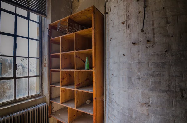 Wood cabinet in factory — Stock Photo, Image