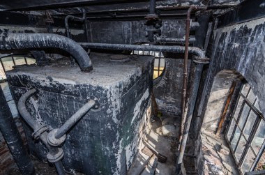 fabrikada eski Isıtma sistemi