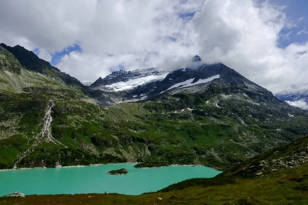 Increíble Lago Color Turquesa Mundo Glaciar Austria Vacaciones —  Fotos de Stock