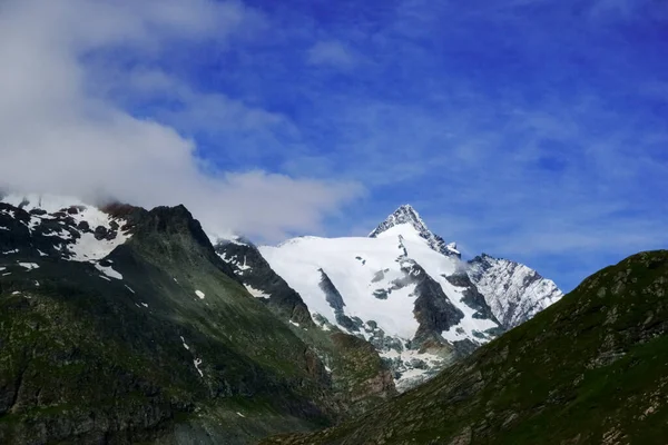 Montaña Más Alta Austria Con Pico Agudo Mucha Nieve Con —  Fotos de Stock