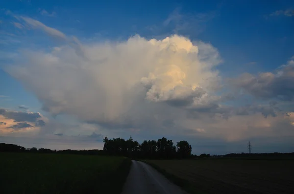 Mrak a krajina — Stock fotografie