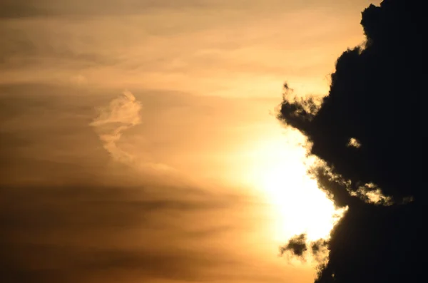 Cloud at sunset — Stock Photo, Image