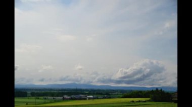 bulutlar ve alanları timelapse