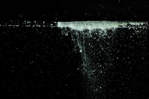 Aszpirin, vízzel buborékok — Stock Fotó