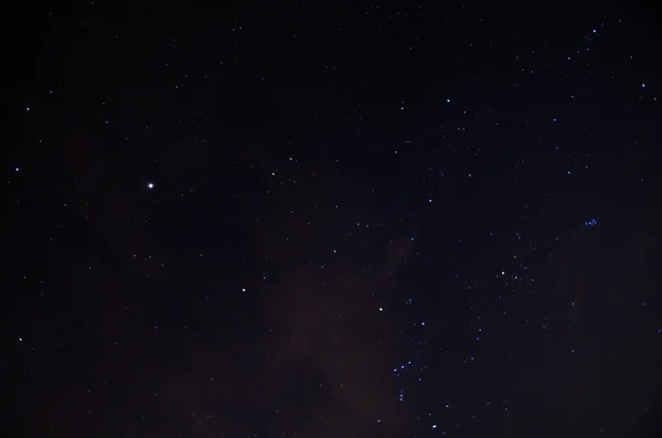 Muitas estrelas à noite — Fotografia de Stock