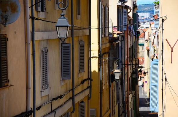 Färgglada gamla stan i marseille — Stockfoto