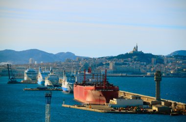büyük gemiler Marseille bağlantı noktası