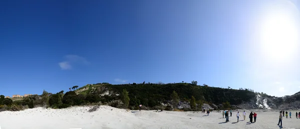 Old crater in Neapel panorama — Zdjęcie stockowe