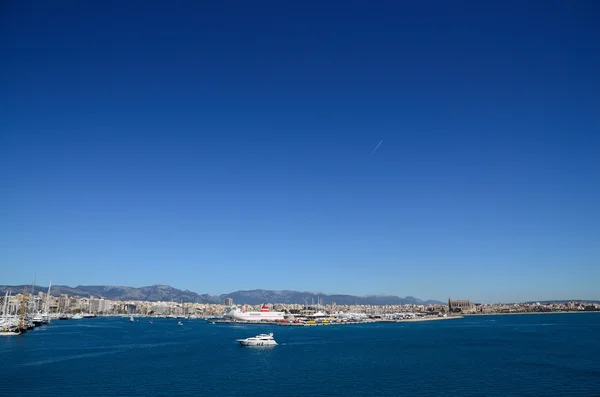 Large port in Mallorca — Stock Photo, Image