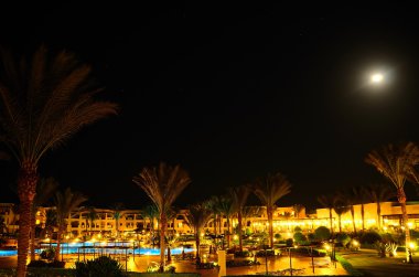 gece moon ile Mısır'daki otel