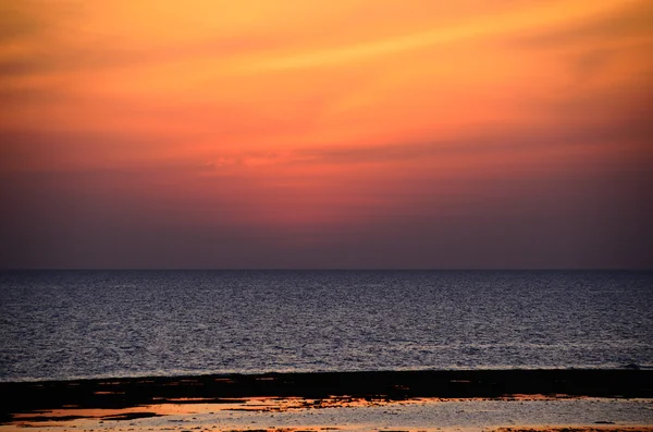 Mar no Egito antes do nascer do sol — Fotografia de Stock