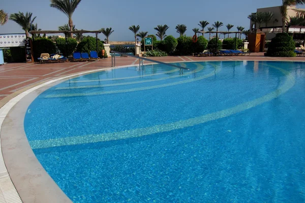 Hermosa piscina en Egipto — Foto de Stock