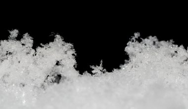 kabarık kar panorama