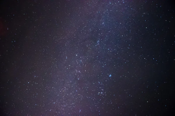 Via Láctea e estrelas — Fotografia de Stock