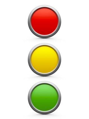 Icon traffic lights clipart